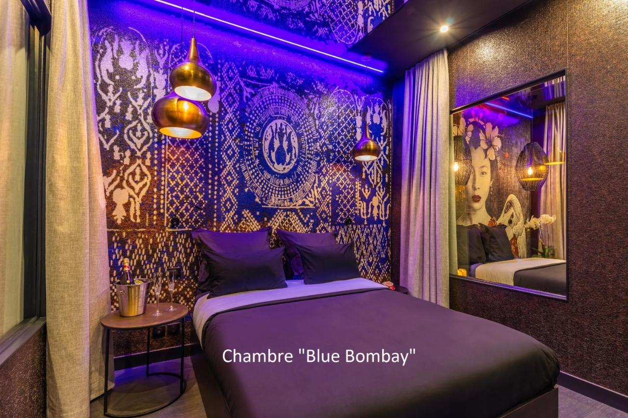 Love Hotel Avec Nuit Insolite Au Dandy Et Jacuzzi Privatise (Adults Only) Париж Экстерьер фото