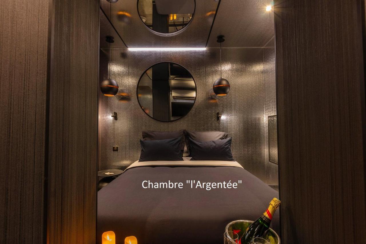 Love Hotel Avec Nuit Insolite Au Dandy Et Jacuzzi Privatise (Adults Only) Париж Экстерьер фото